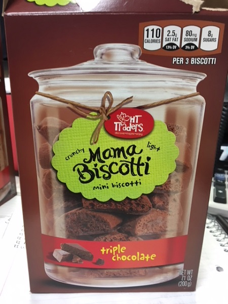 Voluntary Recall on Harris Teeter’s HT Traders Mama Biscotti Mini Biscotti – Triple Chocolate